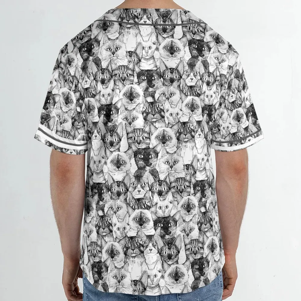 Just Cats Unisex Baseball Jersey - 2