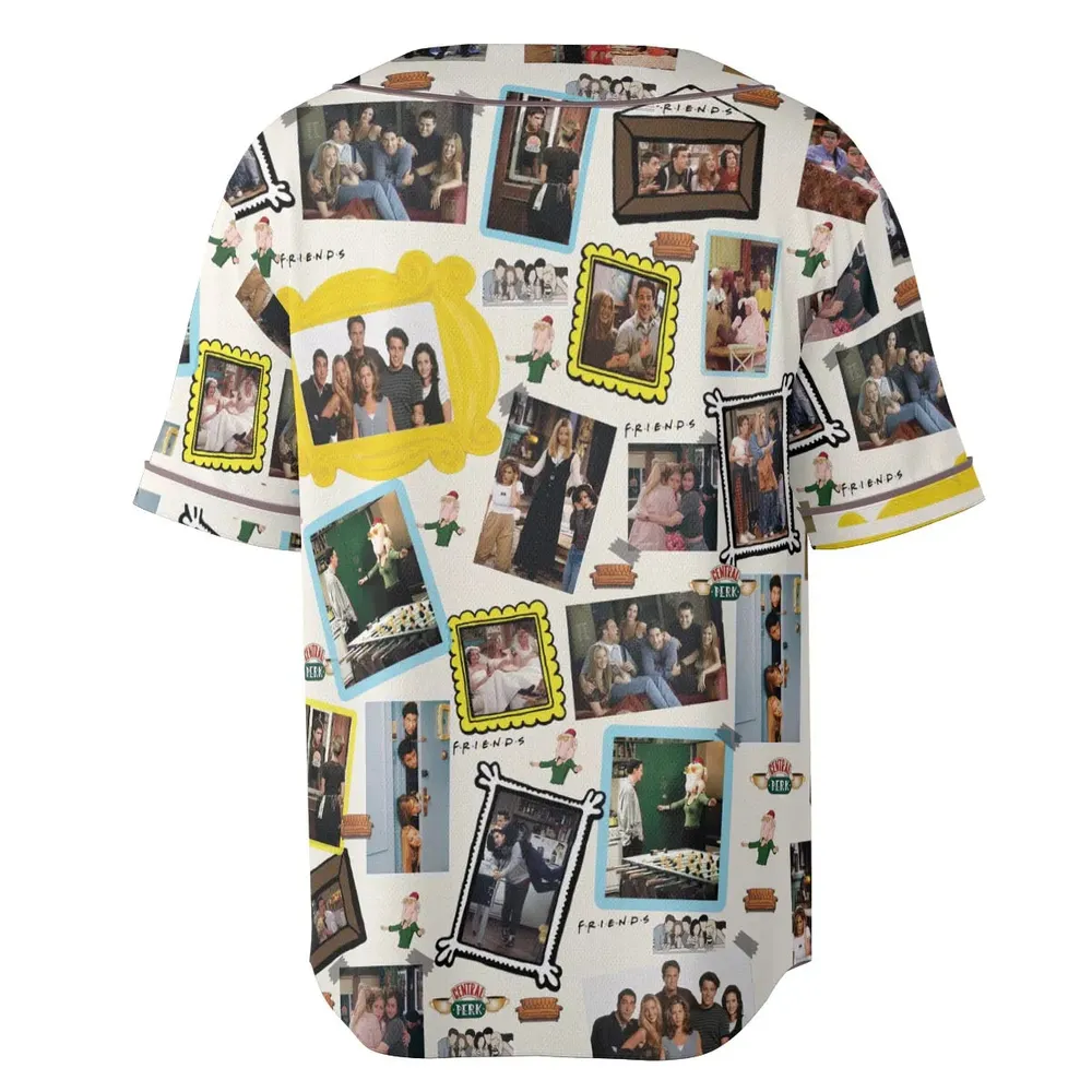FRIENDS Unisex Baseball Jersey - 4