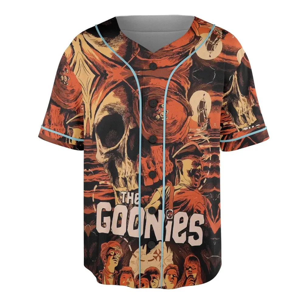 The Goonies Pattern Unisex Baseball Jersey - 3