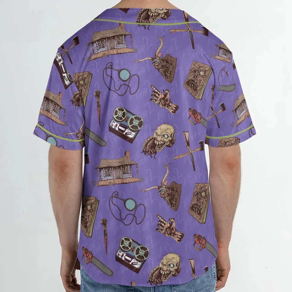 Evil Dead Horror Unisex Baseball Jersey - 2