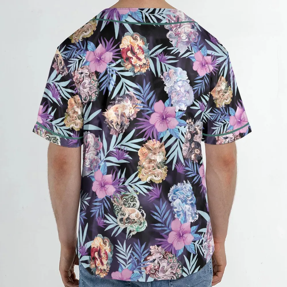 Eevee Evolutions Fancy Style Unisex Baseball Jersey - 2