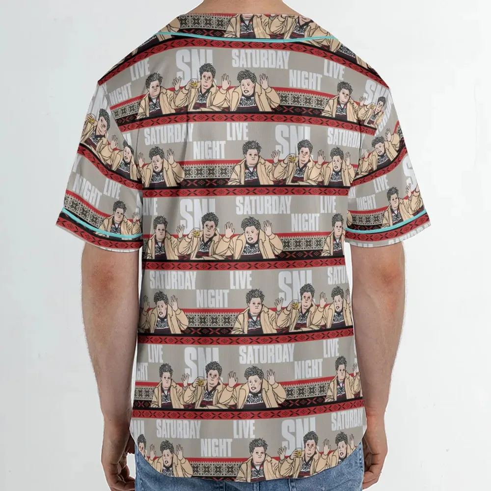 Drunk Uncle on the Holidays SNL Saturday Night Live Unisex Baseball Jersey - 2