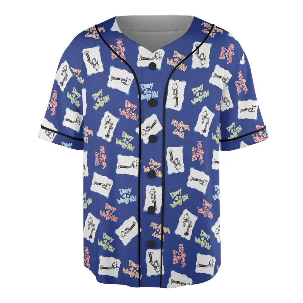 Diary of a Wimpy Kid Unisex Baseball Jersey - 3