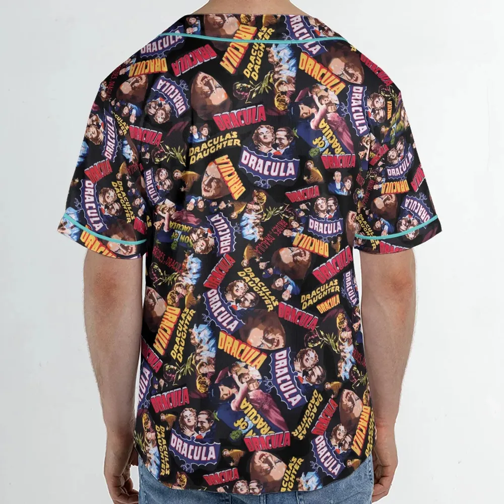 Classic Horror Films Unisex Baseball Jersey - 2