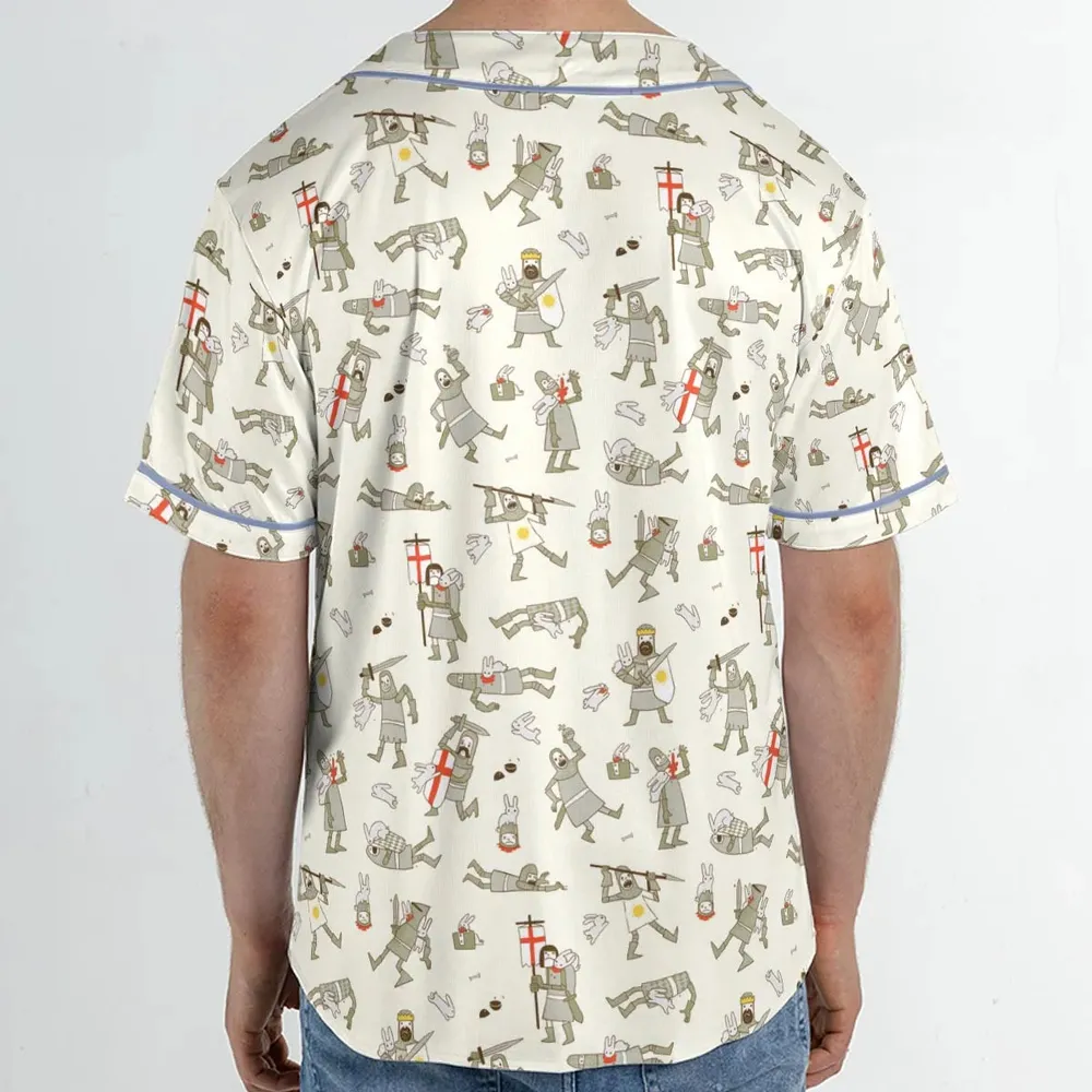 Bad Tempered Rodents Monty Python Unisex Baseball Jersey - 2