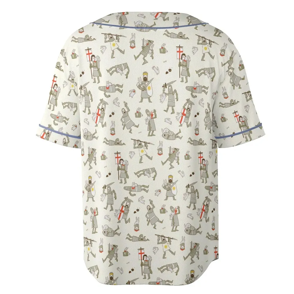 Bad Tempered Rodents Monty Python Unisex Baseball Jersey - 4