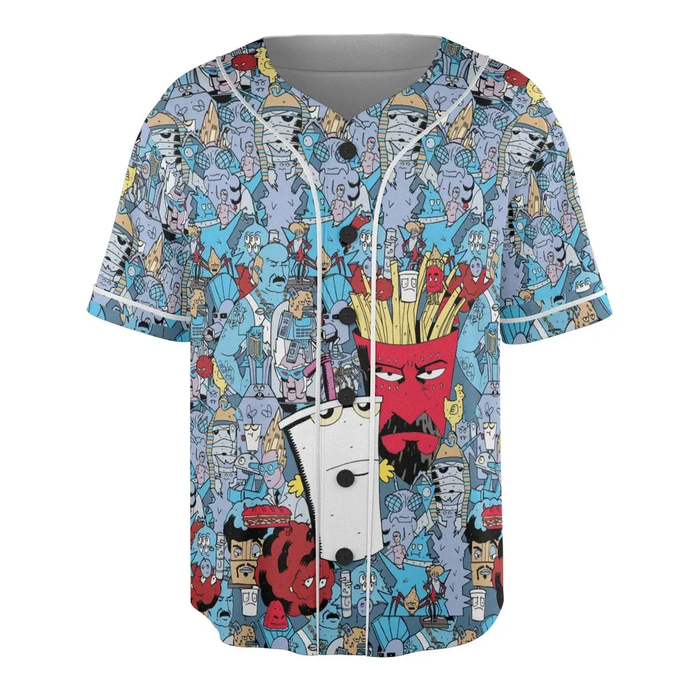 Aqua Teen Hunger Force Unisex Baseball Jersey - 3