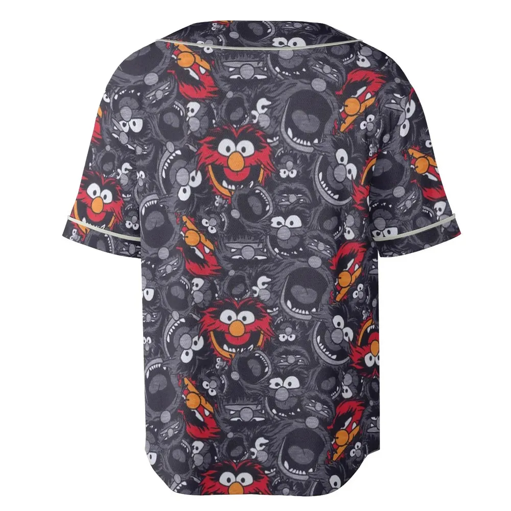 Animal The Muppets Pattern Unisex Baseball Jersey - 4