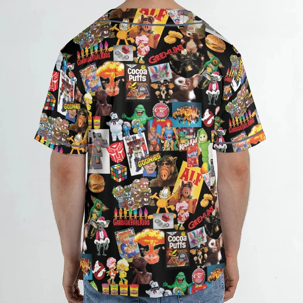 80's Kids Starter Pack Unisex Baseball Jersey - 2