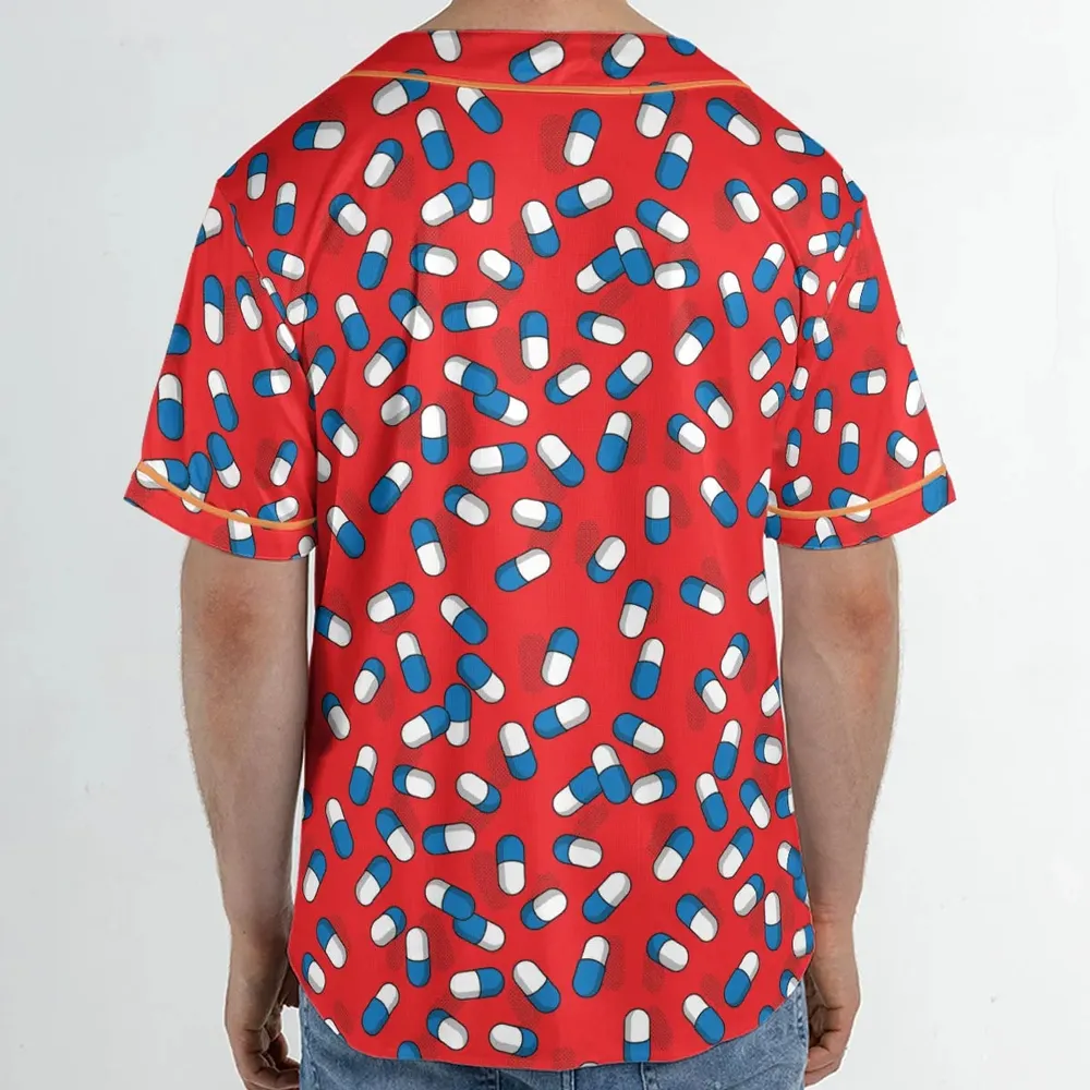 The Capsules Akira Pattern Unisex Baseball Jersey - 2