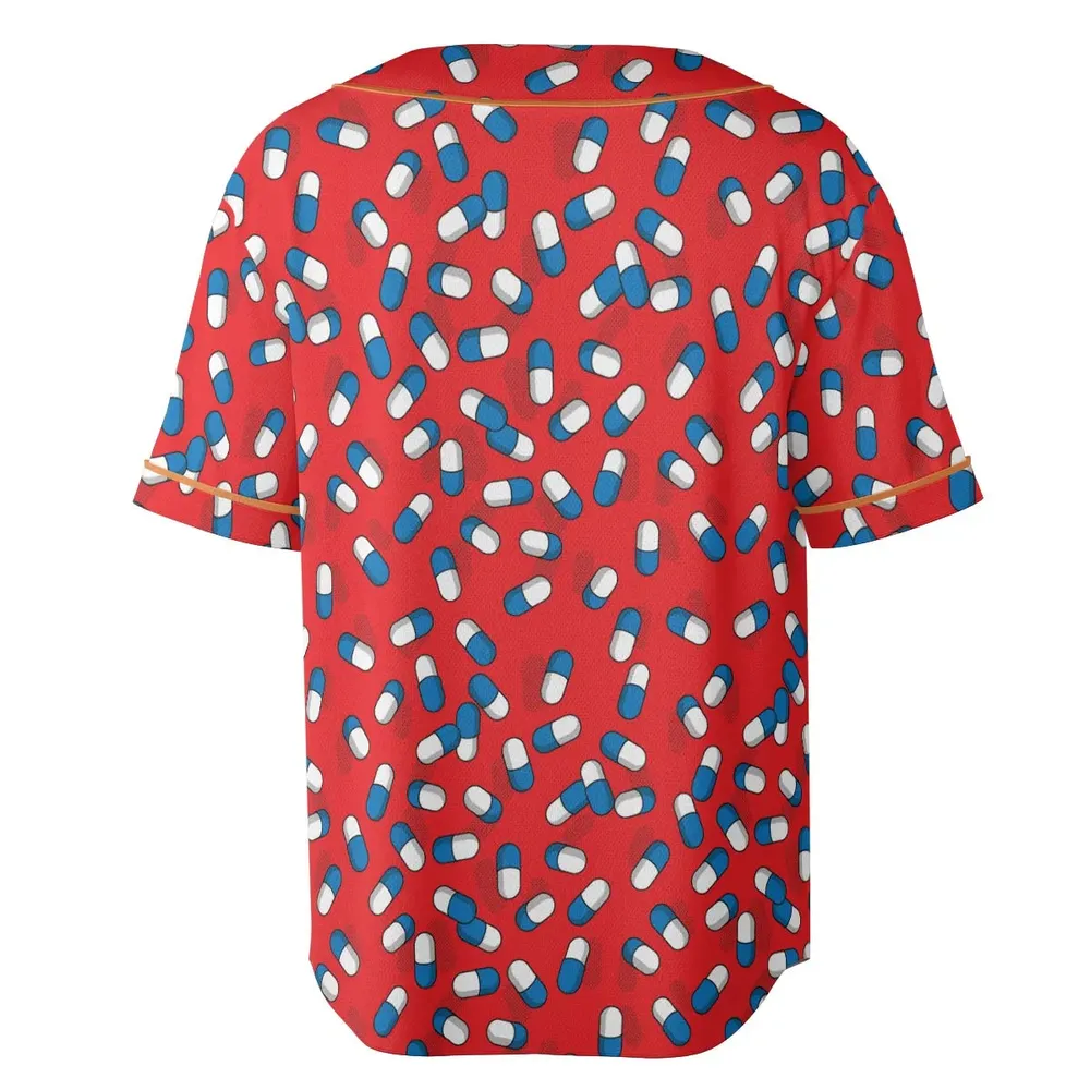 The Capsules Akira Pattern Unisex Baseball Jersey - 4