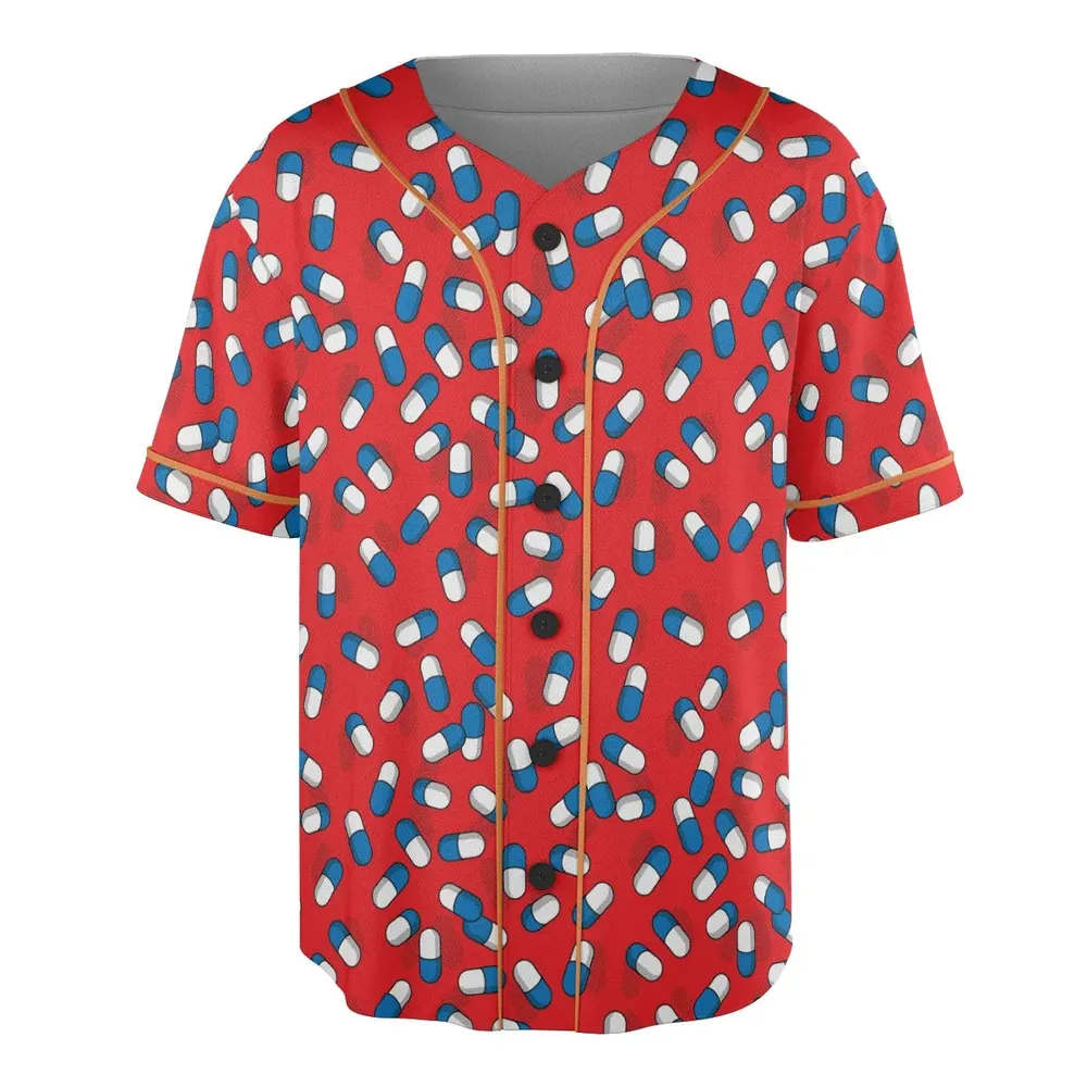 The Capsules Akira Pattern Unisex Baseball Jersey - 3
