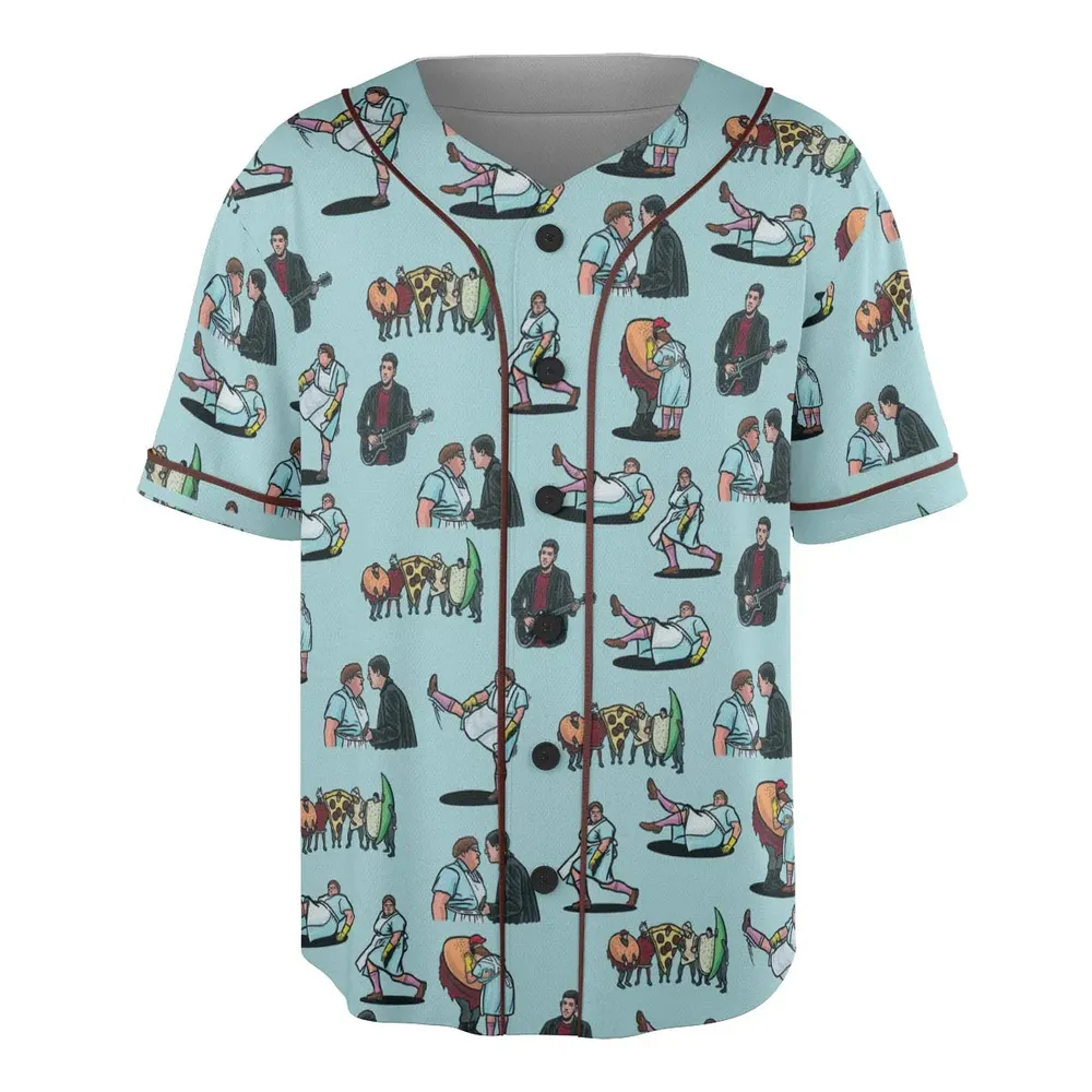 Lunch Lady Land SNL Unisex Baseball Jersey - 3