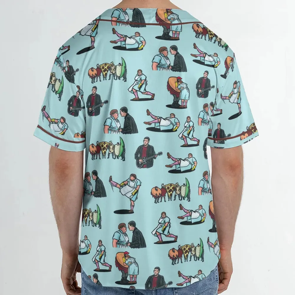 Lunch Lady Land SNL Unisex Baseball Jersey - 2