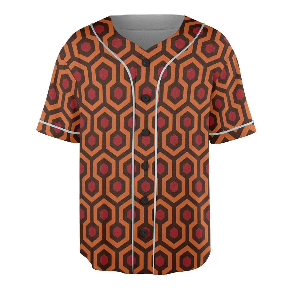 The Overlook Pattern The Shining Unisex Baseball Jersey - 3