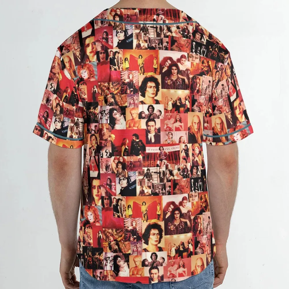Oh Rocky The Rocky Horror Picture Show Unisex Baseball Jersey - 2