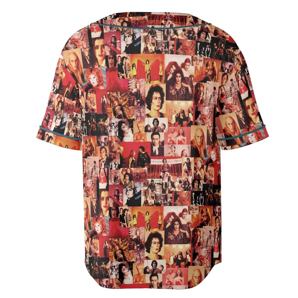 Oh Rocky The Rocky Horror Picture Show Unisex Baseball Jersey - 4