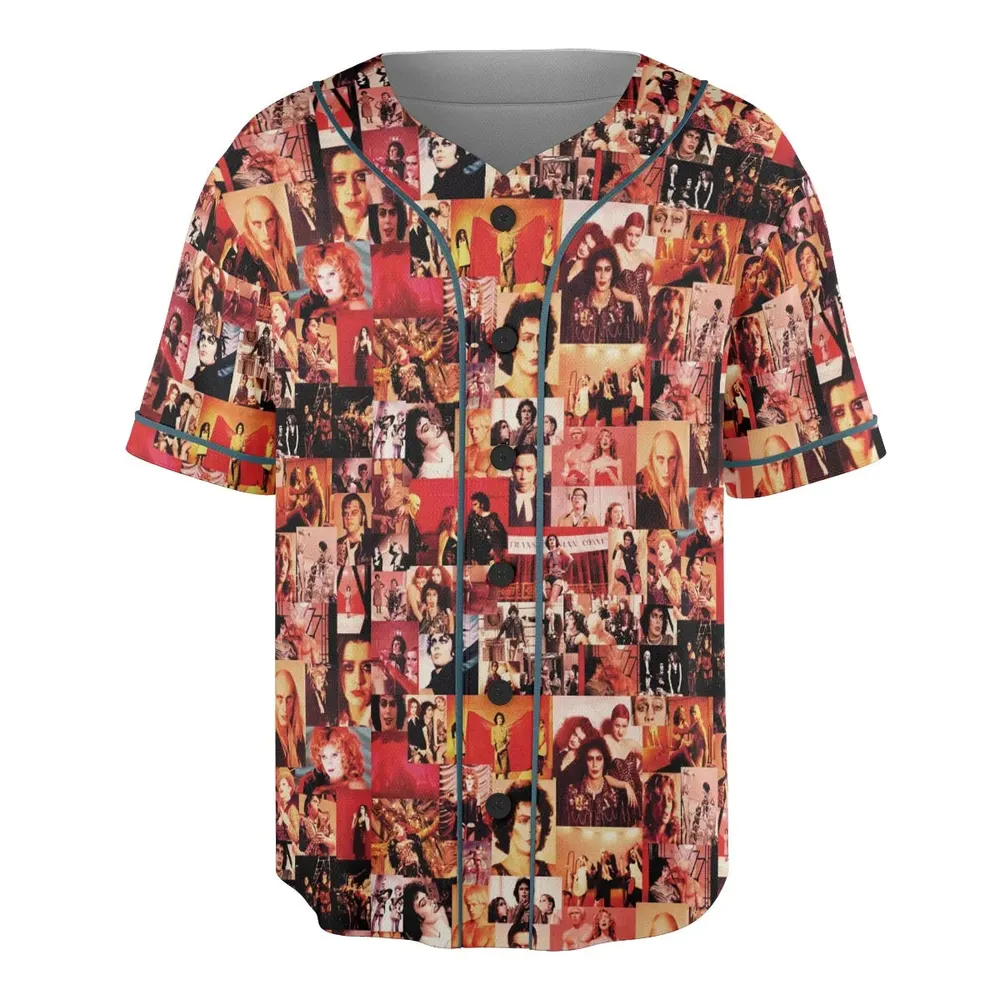 Oh Rocky The Rocky Horror Picture Show Unisex Baseball Jersey - 3