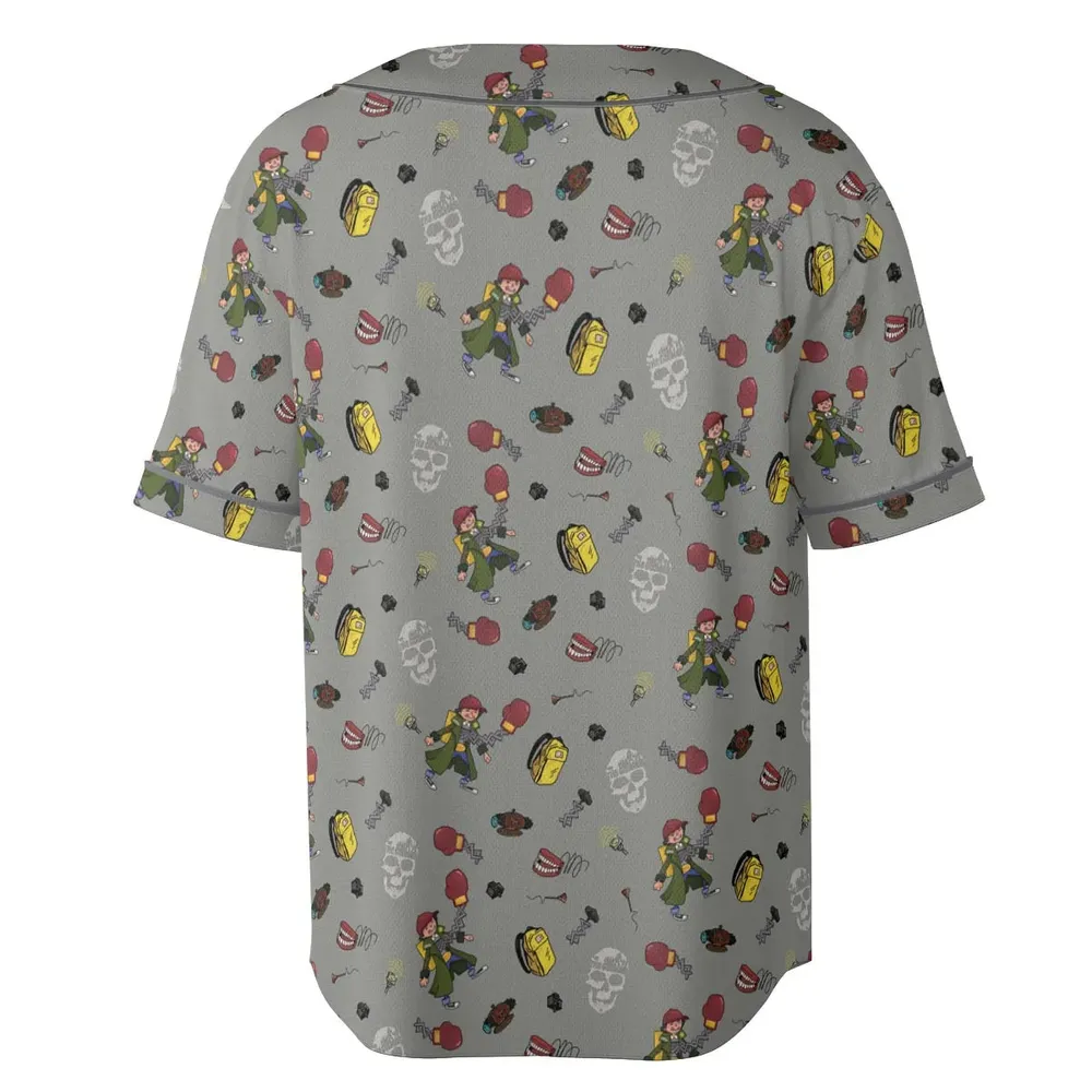 The Goonies Data Invention Unisex Baseball Jersey - 4