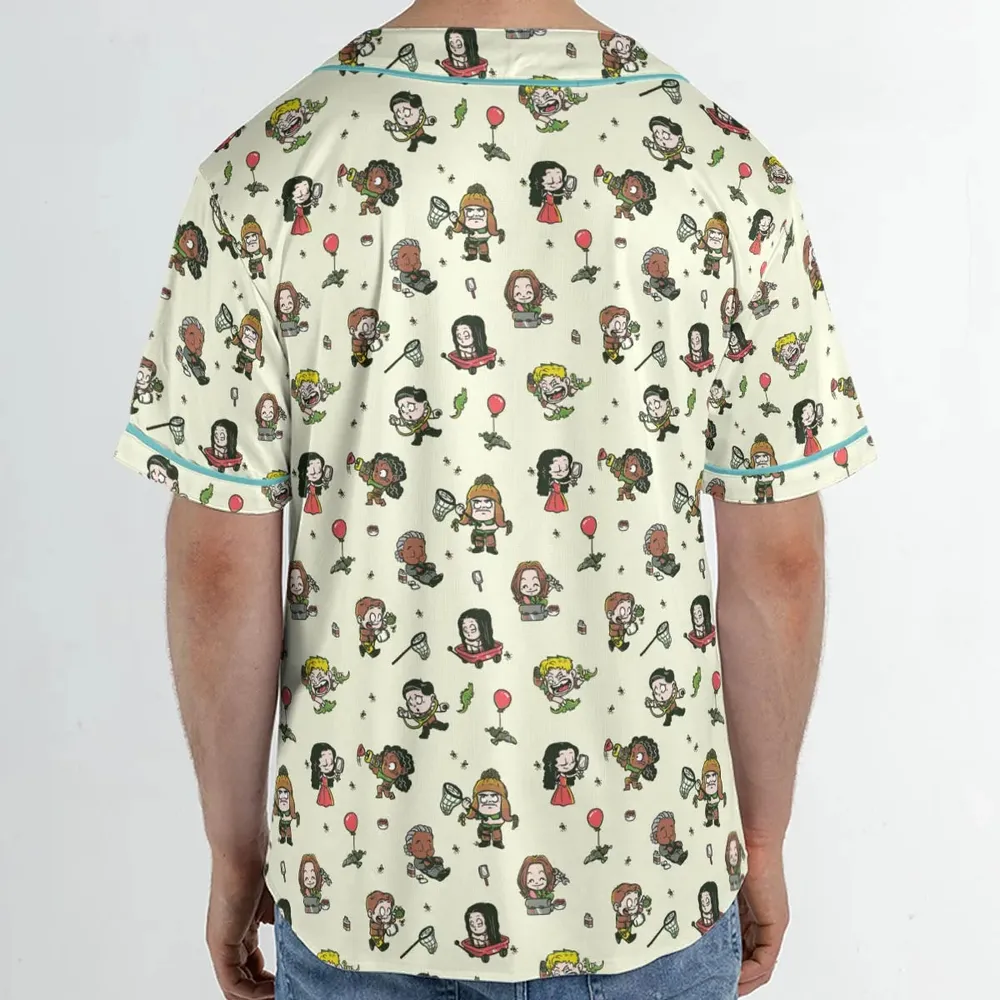 Firefly Characters Unisex Baseball Jersey - 2