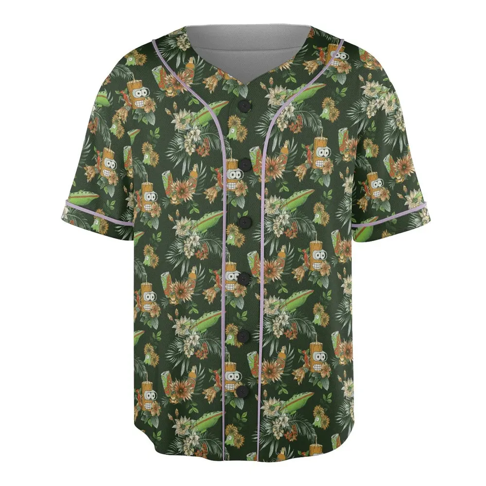 The Year 3000 Bender Futurama Unisex Baseball Jersey - 3