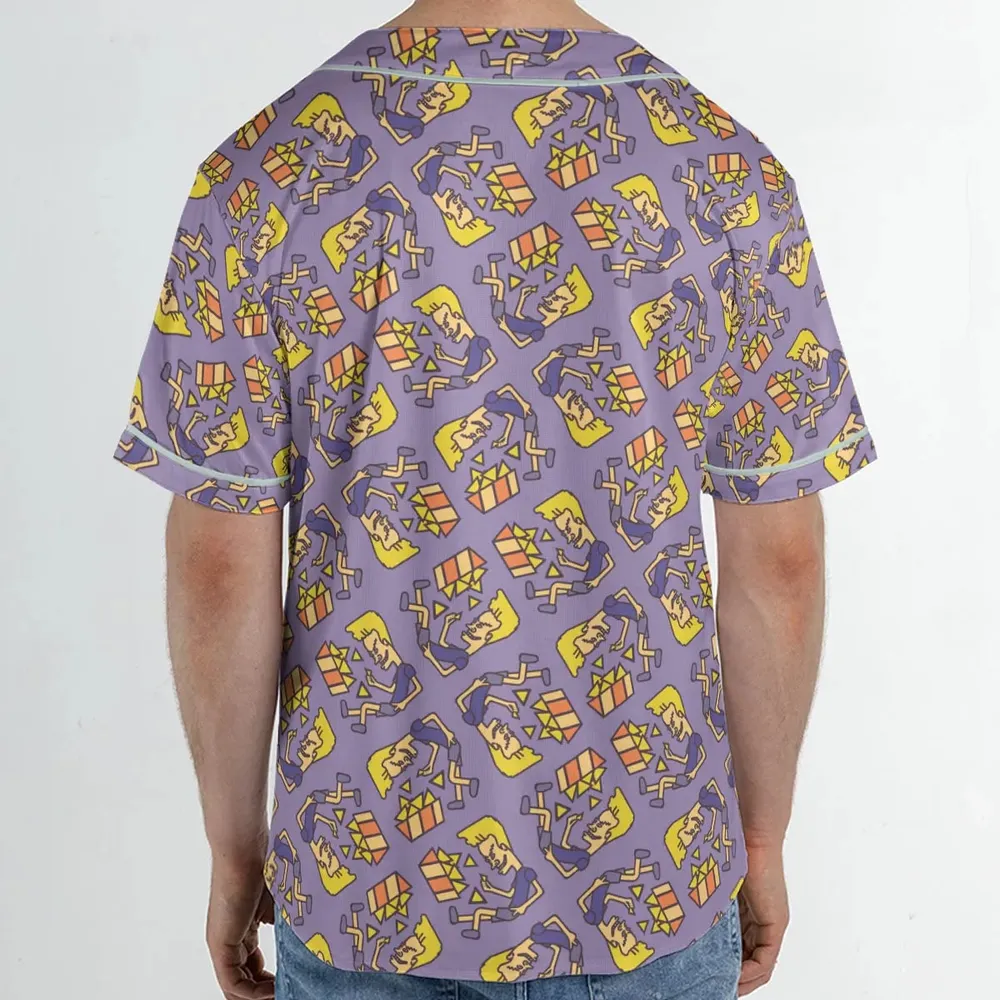 Nachos Rule Beavis and Butthead Unisex Baseball Jersey - 2