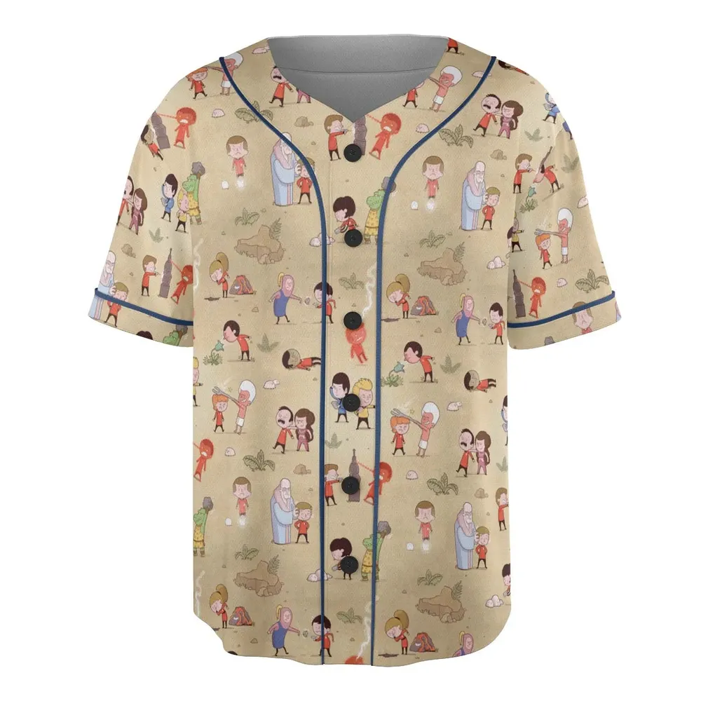 Pyramid America Star Trek Characters Unisex Baseball Jersey - 3