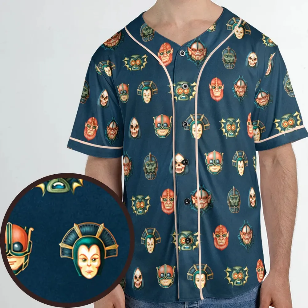 Villains He-man Masters Of The Universe Unisex Baseball Jersey - 1