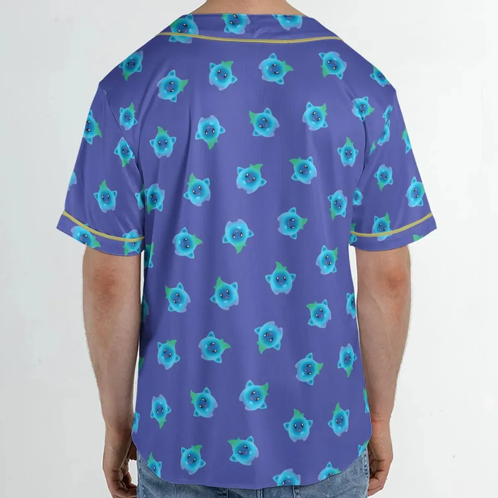 Lumalee Super Mario Movie Pattern Unisex Baseball Jersey - 2