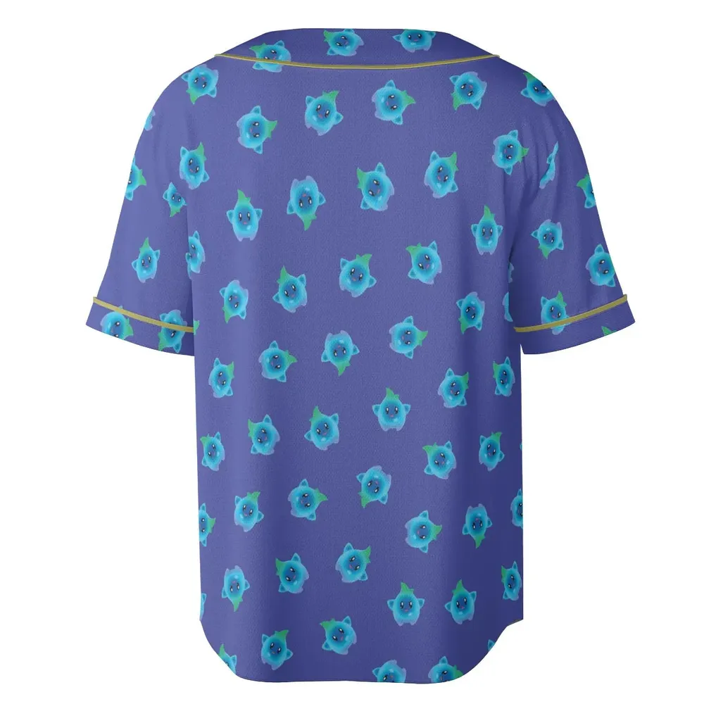Lumalee Super Mario Movie Pattern Unisex Baseball Jersey - 4