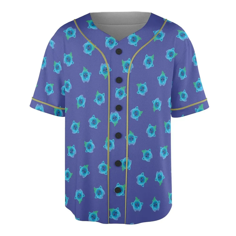 Lumalee Super Mario Movie Pattern Unisex Baseball Jersey - 3