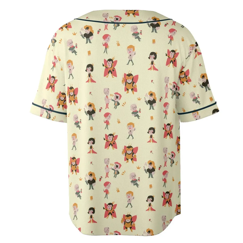 The Venture Bros Pattern Unisex Baseball Jersey - 4
