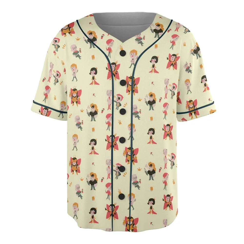 The Venture Bros Pattern Unisex Baseball Jersey - 3