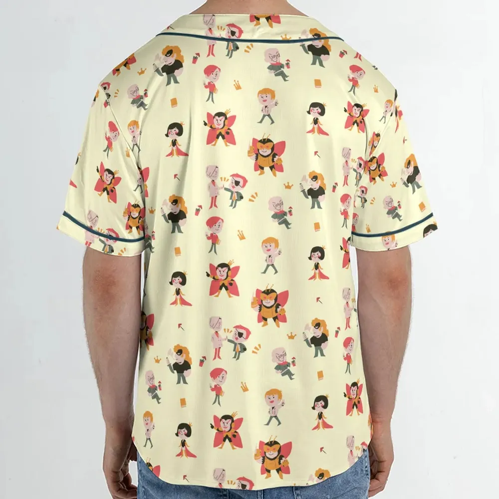 The Venture Bros Pattern Unisex Baseball Jersey - 2