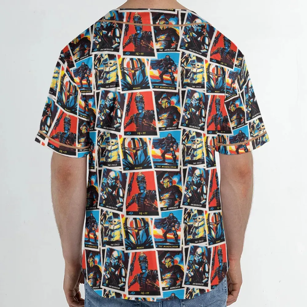This Is The Way The Mando Pattern Unisex Baseball Jersey - 2