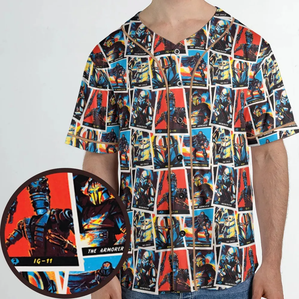 This Is The Way The Mando Pattern Unisex Baseball Jersey - 1