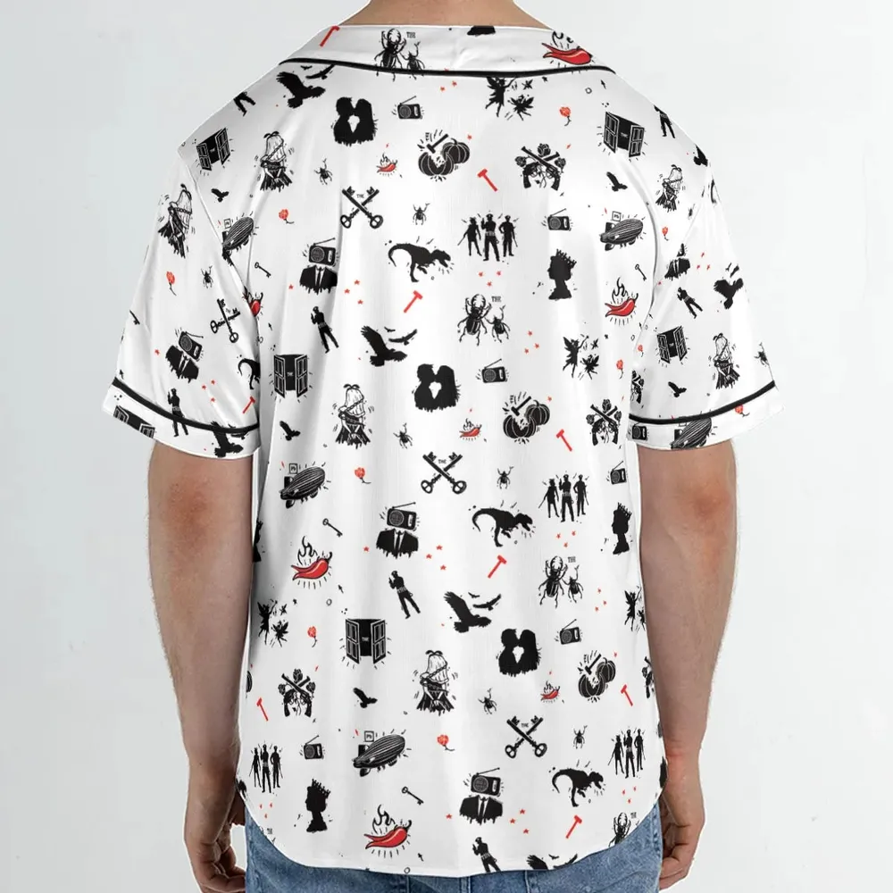 Legandary Bands Mashup Unisex Baseball Jersey - 2