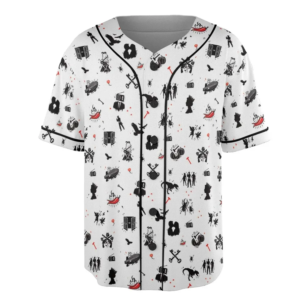 Legandary Bands Mashup Unisex Baseball Jersey - 3