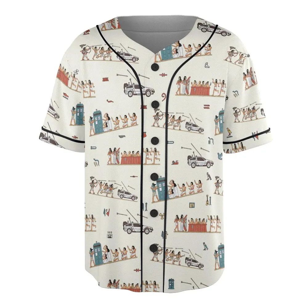 Lost In Egypt Unisex Baseball Jersey - 3