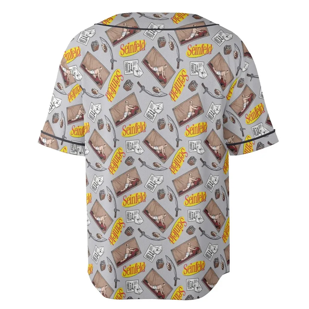 George Underwear Seinfeld Unisex Baseball Jersey - 4