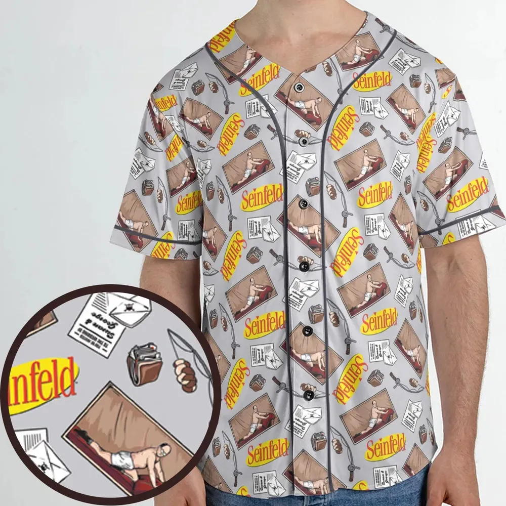 George Underwear Seinfeld Unisex Baseball Jersey - 1