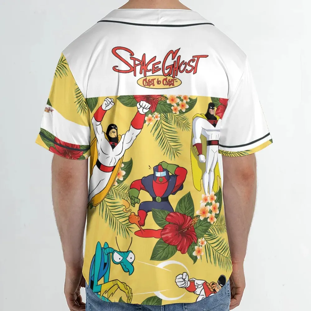 Space Ghost Coast to Coast Characters Unisex Baseball Jersey - 2