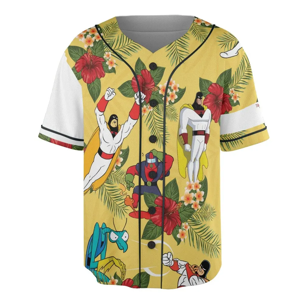 Space Ghost Coast to Coast Characters Unisex Baseball Jersey - 3