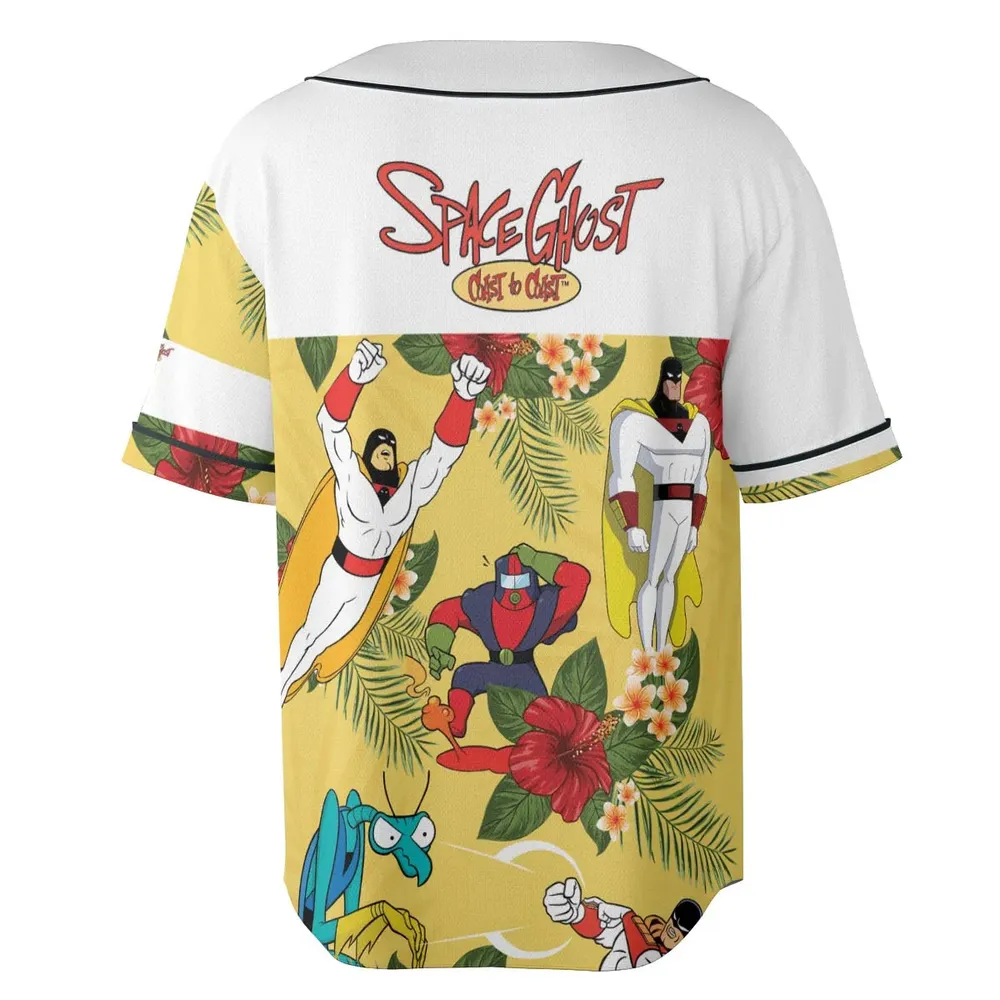 Space Ghost Coast to Coast Characters Unisex Baseball Jersey - 4