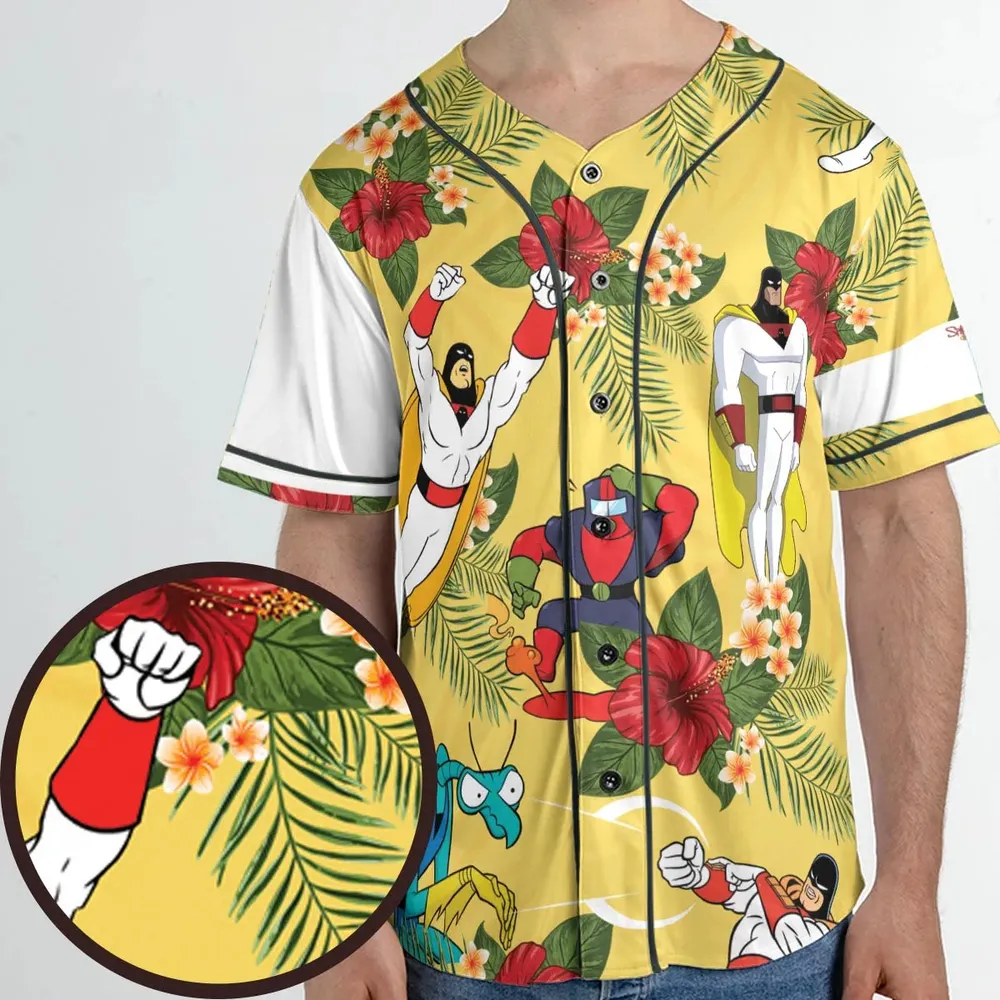 Space Ghost Coast to Coast Characters Unisex Baseball Jersey - 1
