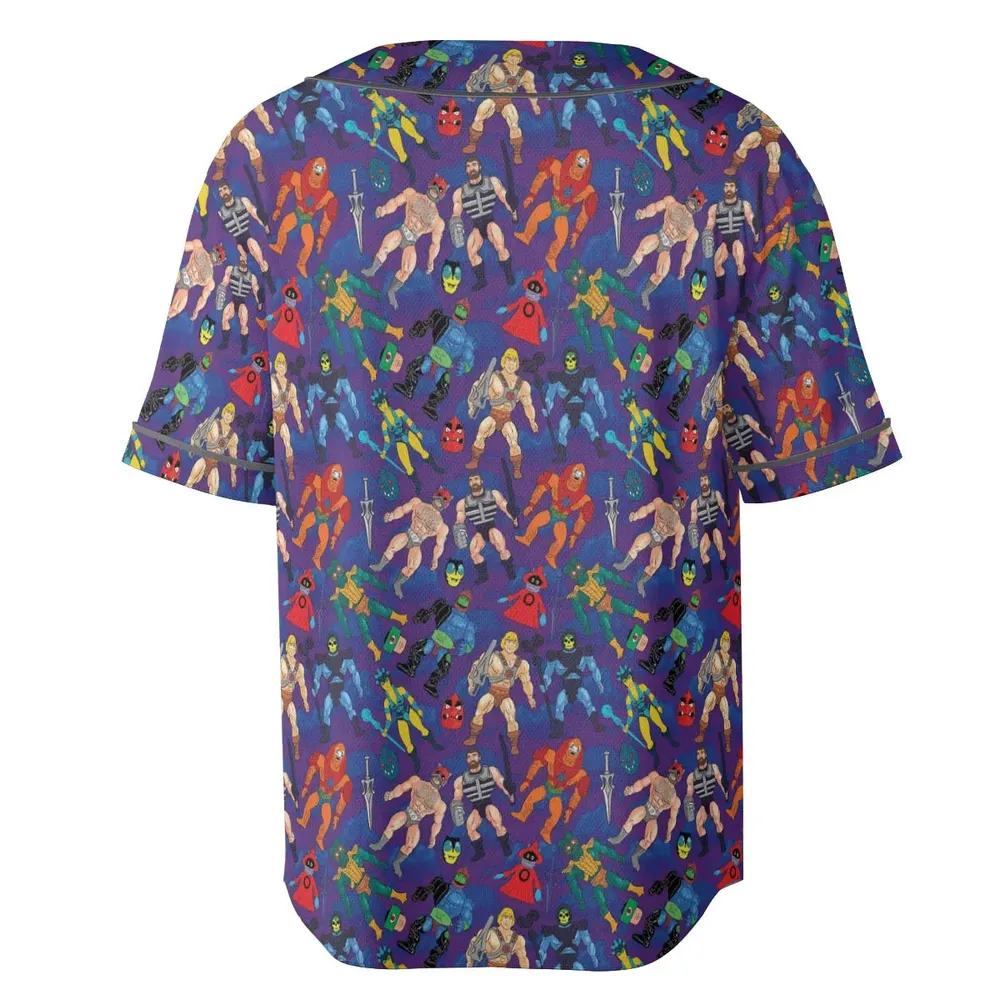 MOTU Figures Unisex Baseball Jersey - 4