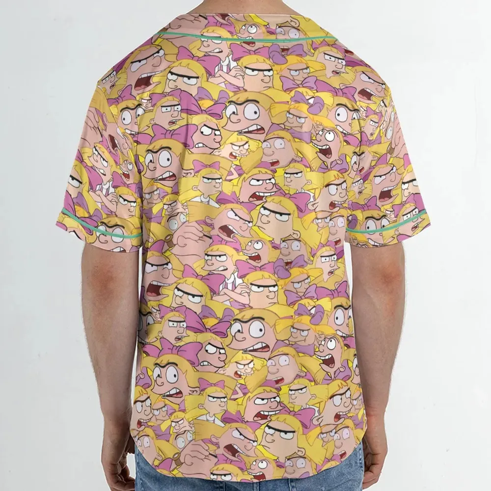 Helga G. Pataki Hey Arnold Unisex Baseball Jersey - 2