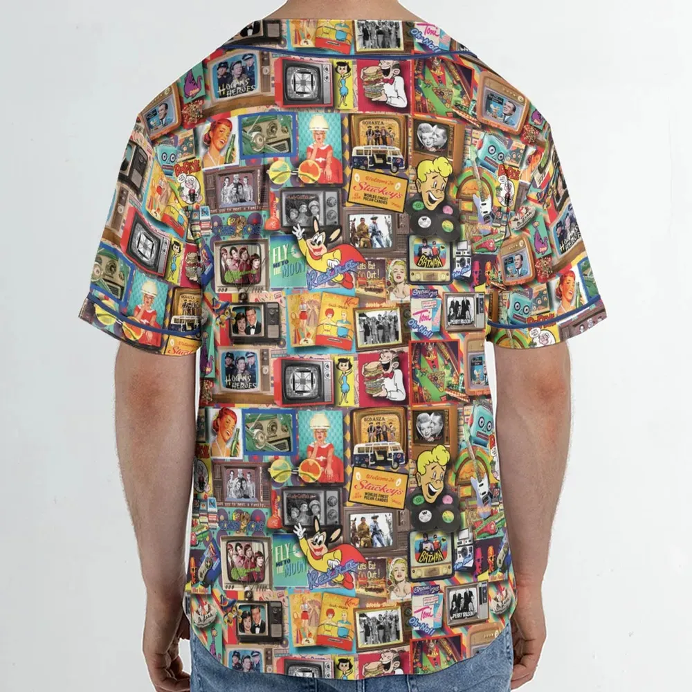 Memory Lane Unisex Baseball Jersey - 2