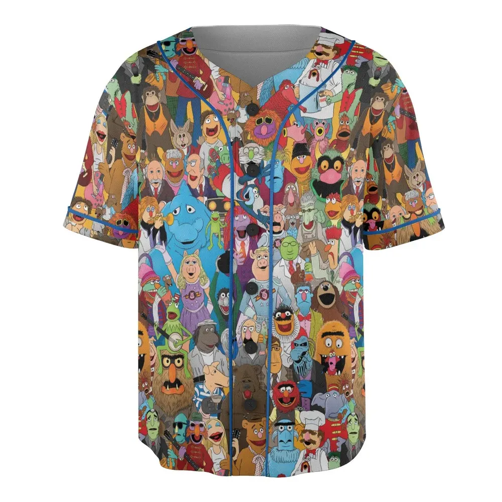 The Great Muppet Jubilee The Muppet Unisex Baseball Jersey - 3