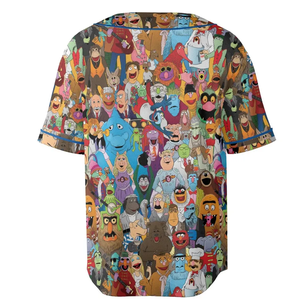 The Great Muppet Jubilee The Muppet Unisex Baseball Jersey - 4